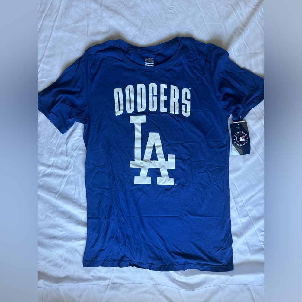 Official Dodgers merchandise tee brand new with tags.